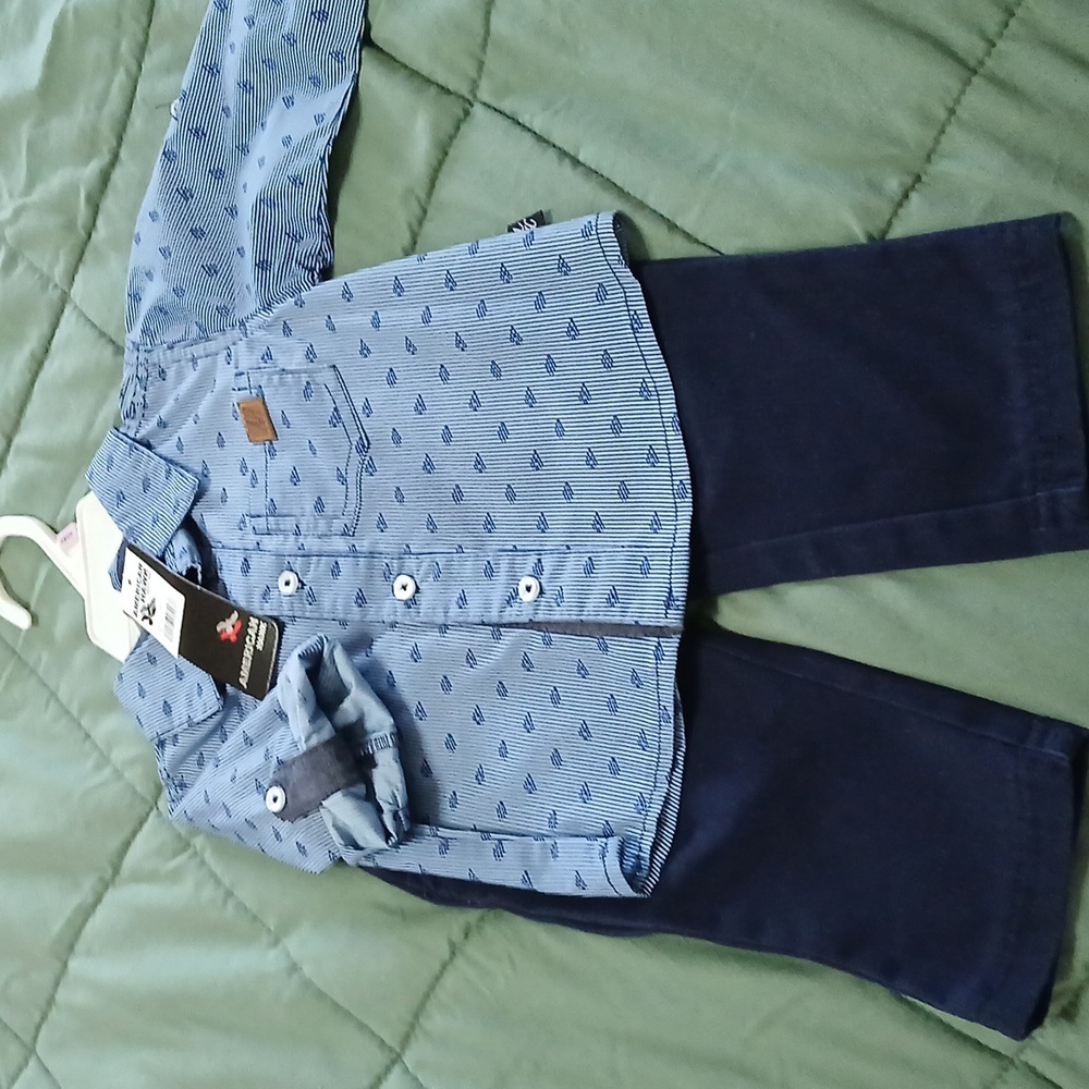 New 12 month 2 piece set